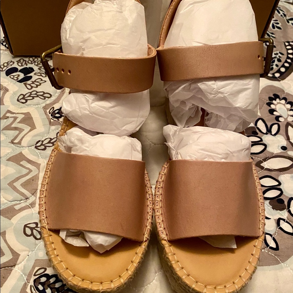 Tan Wedges